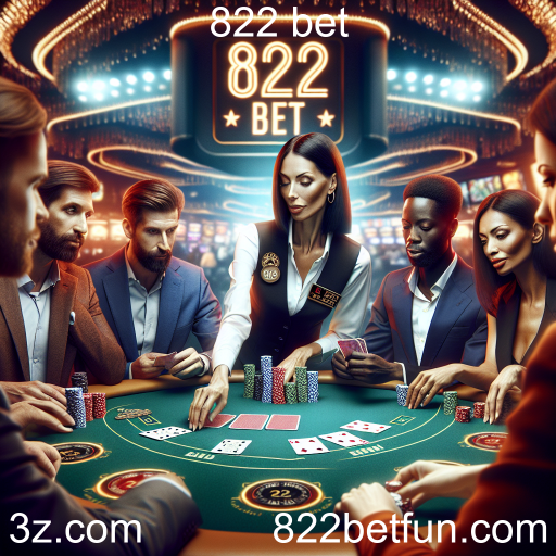Descubra a Emoção do Poker ao Vivo no 822 Bet